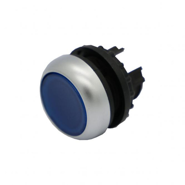Leuchtdrucktaster blau