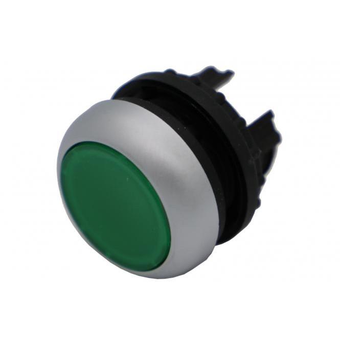 M22 DL G Leuchtdrucktaster Grün Flach 