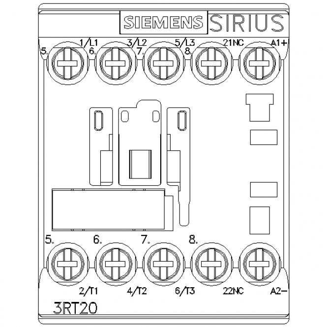 LEISTUNGSSCHÜTZ 24VDC,3KW,1Ö 